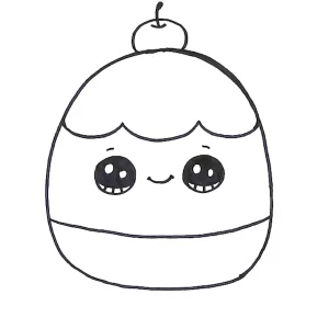 coloriage Squishmallow pour enfants à télécharger