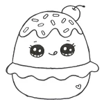 coloriage Squishmallow pour enfants a imprimer gratuit