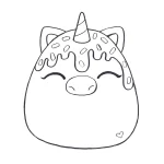 coloriage Squishmallow pour enfants à imprimer
