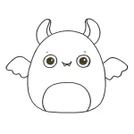 coloriage Squishmallow de pour enfants