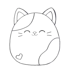 coloriage Squishmallow a telecharger