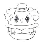 coloriage Squishmallow à imprimer pour enfant de 9 ans