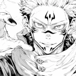 coloriage Sukuna en ligne