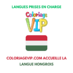 Coloriagevip.com souhaite la bienvenue aux petits artistes hongrois !