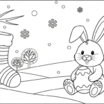 coloriage Chaussette de Noël update gratuit en ligne