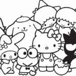 coloriage sanrio updated gratuit pour enfants