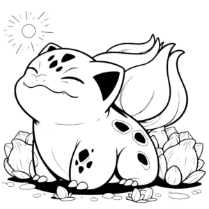 coloriage Bulbizarre pour enfants