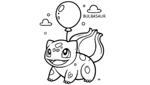 coloriage Bulbizarre en ligne pour enfant