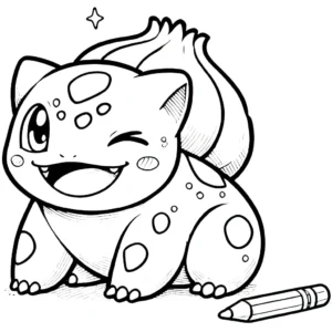 coloriage Bulbizarre à imprimer