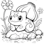 coloriage Bulbizarre a dessiner en ligne