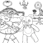 coloriage Cry Baby pour enfant