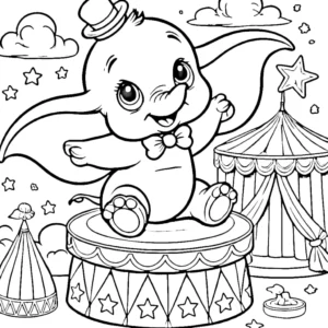 coloriage Disney Bébé à imprimer gratuitement