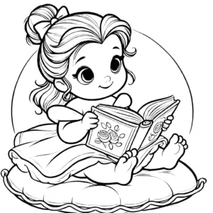imprimer coloriage Disney Bébé