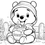 coloriage Disney Bébé pour enfant de 10 ans