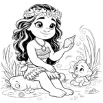 coloriage Disney Bébé à imprimer a4