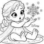 coloriage Disney Bébé pour enfants a imprimer gratuit