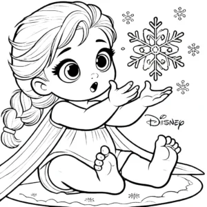 coloriage Disney Bébé pour enfants a imprimer gratuit