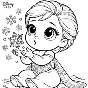 coloriage Disney Bébé et dessin a imprimer