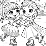 coloriage Disney Bébé gratuit à imprimer