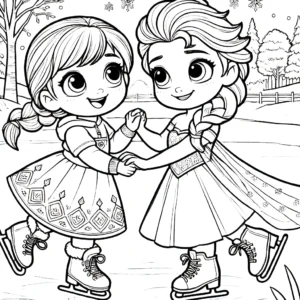 coloriage Disney Bébé gratuit à imprimer