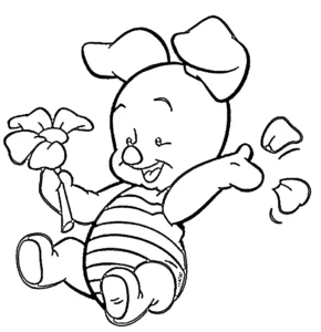 coloriage Disney Bébé pour enfant gratuit