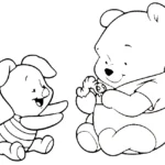 coloriage Disney Bébé a imprimer gratuitement
