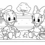 coloriage Disney Bébé updated à imprimer pdf