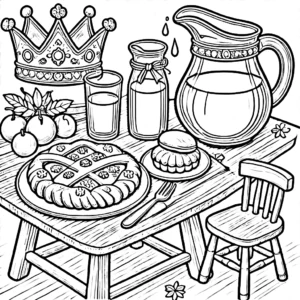 coloriage Épiphanie gratuit en ligne