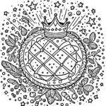 coloriage Épiphanie educatif pour enfant