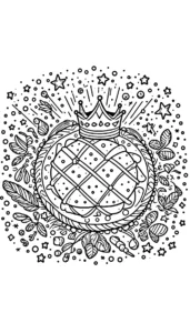coloriage Épiphanie educatif pour enfant