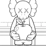 coloriage KAWS updated de pour enfants