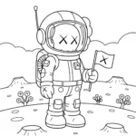 coloriage KAWS updated a imprimer gratuit
