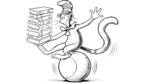 coloriage Le Chat chapeauté a dessiner en ligne