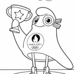 coloriage Phryge à imprimer pour enfant de 8 ans