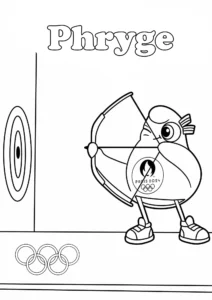 coloriage Phryge gratuit en ligne