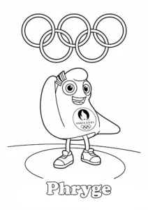 coloriage Phryge à imprimer pour enfant de 12 ans