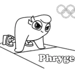 coloriage Phryge pour enfant