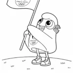 coloriage Phryge en ligne pour enfant