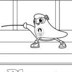 coloriage Phryge à imprimer pour enfant de 8 ans