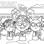 coloriage Sprunki a colorier en ligne gratuitement