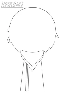 coloriage Sprunki pour enfant de 4 ans