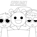 coloriage Sprunki en ligne