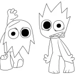 coloriage Sprunki en ligne