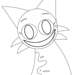 image pour coloriage Sprunki enfant