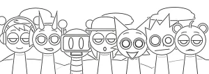 télécharger coloriage Sprunki gratuit