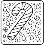 coloriage Sucre D’orge à imprimer