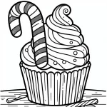 coloriage Sucre D’orge pour enfant de à imprimer