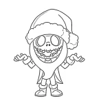 coloriage The Nightmare Before Christmas pour enfant