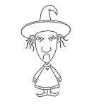 coloriage The Nightmare Before Christmas pour enfant de 7 ans