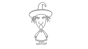 coloriage The Nightmare Before Christmas pour enfant de 7 ans